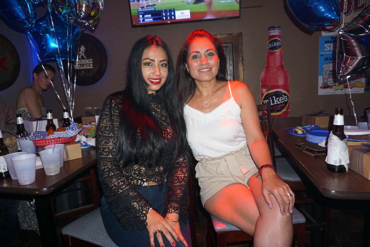 Mayra Monica and Nancy Gallegos at Blue Moon Country Bar & Patio.