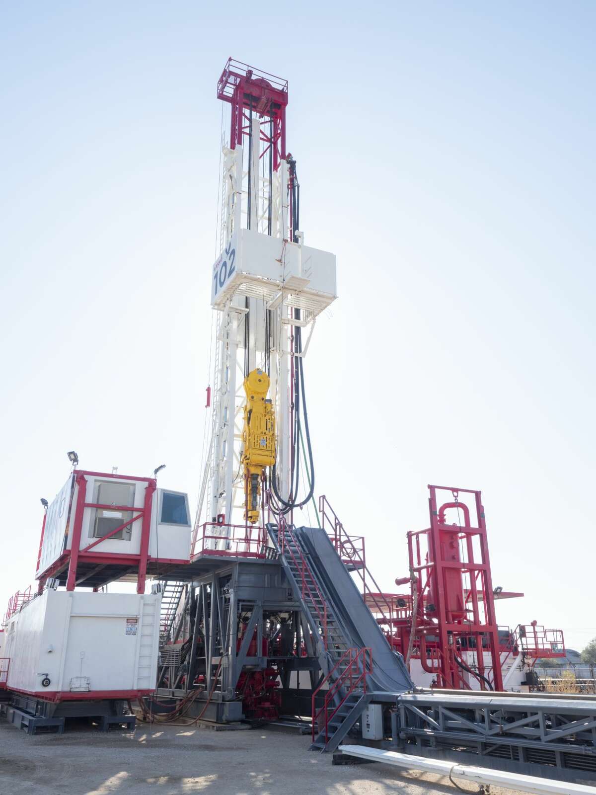 New, ulra-portable drilling rig by Lasso Drilling. 09/03/19 Tim Fischer/Reporter-Telegram