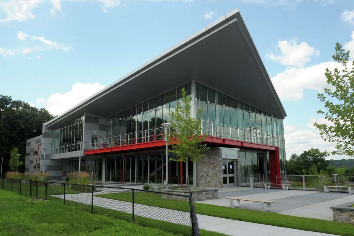 The new Bobby Valentine Health and Recreation Center, on the Upper Quad of Sacred Heart University, in Fairfield, Conn. July 24, 2019.