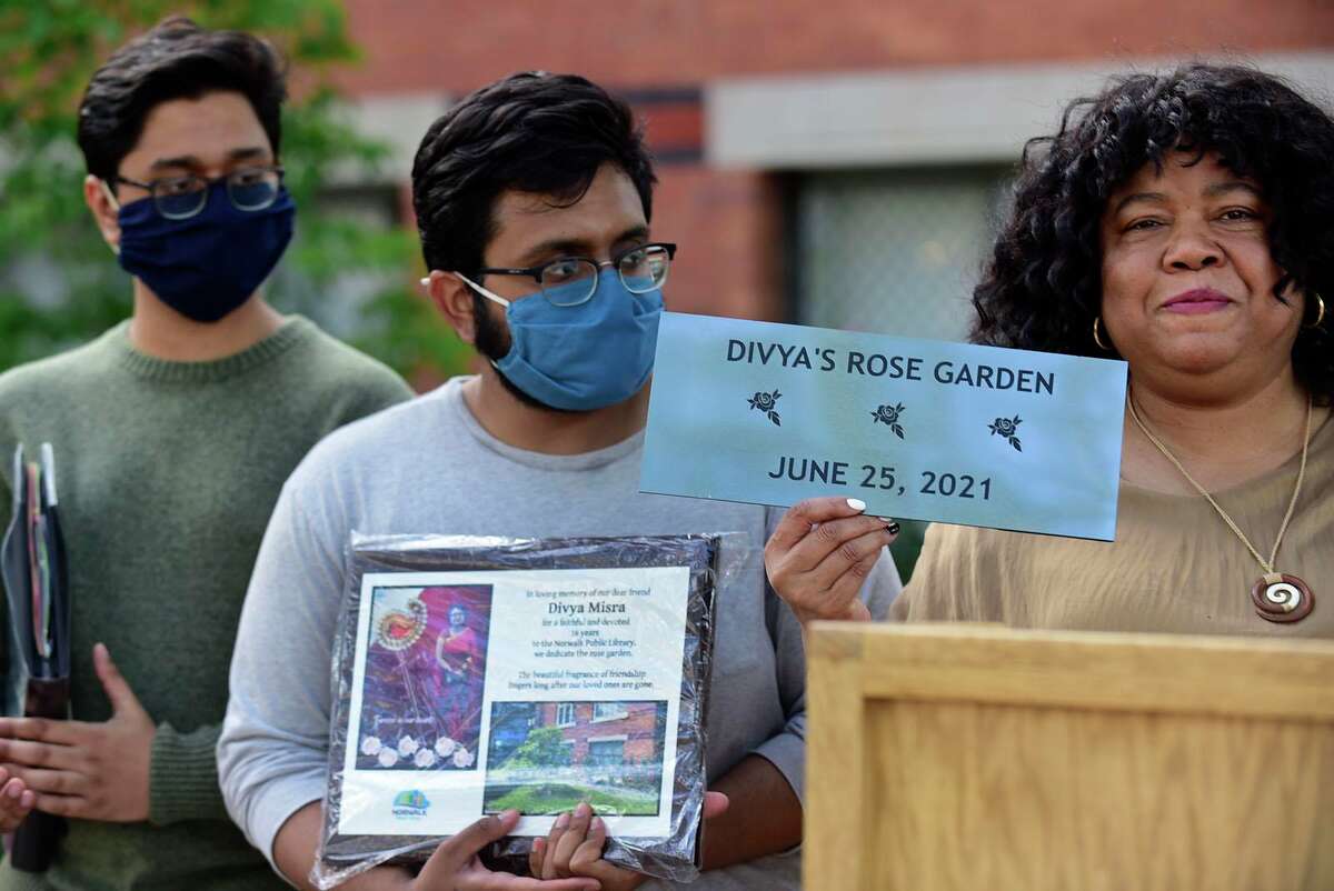 Norwalk library honors killed employee during Domestic Violence Awareness Month