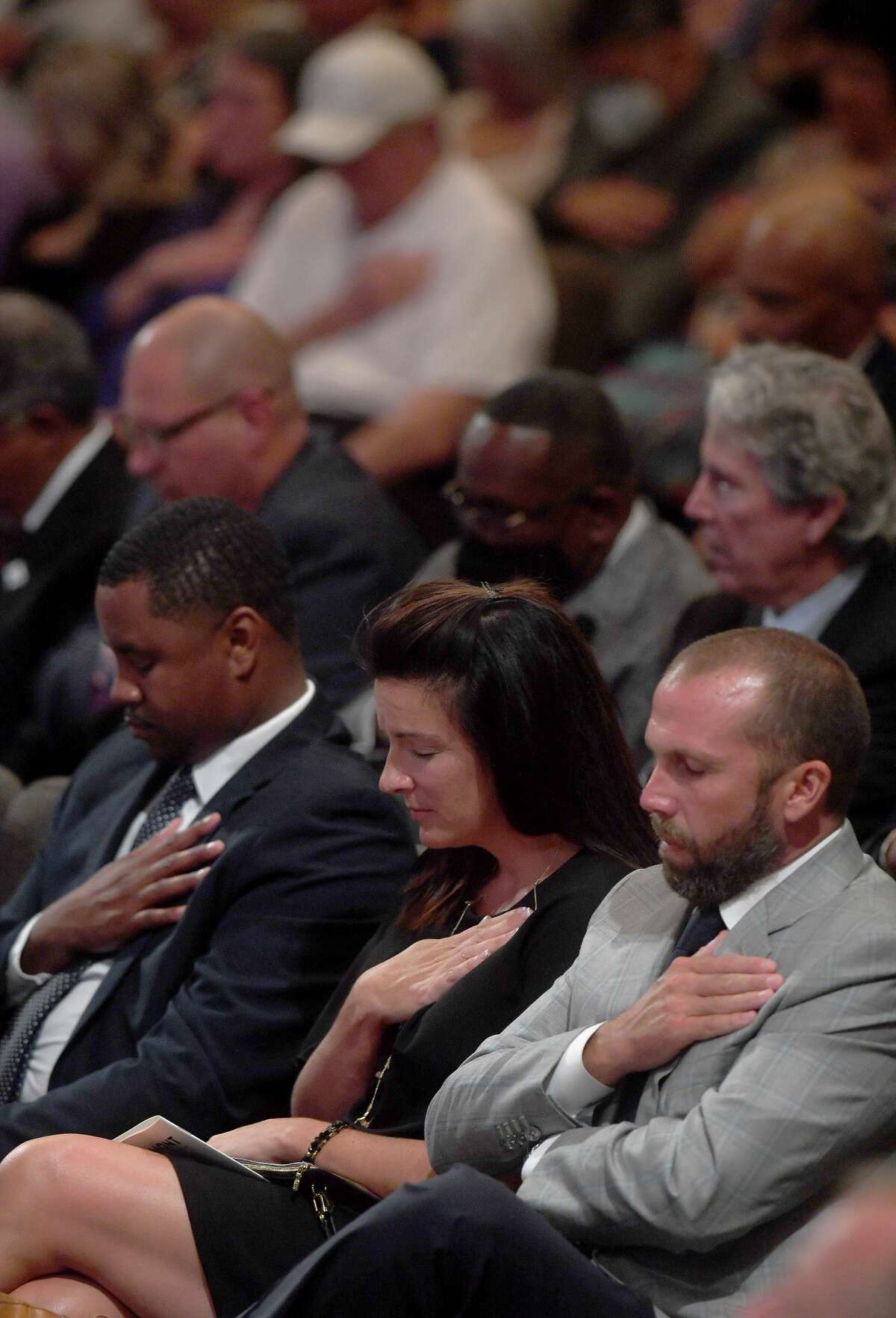 The funeral service for W.L. Pate was held at One City Church Friday. Photo made Friday, June 25, 2021 Kim Brent/The Enterprise
