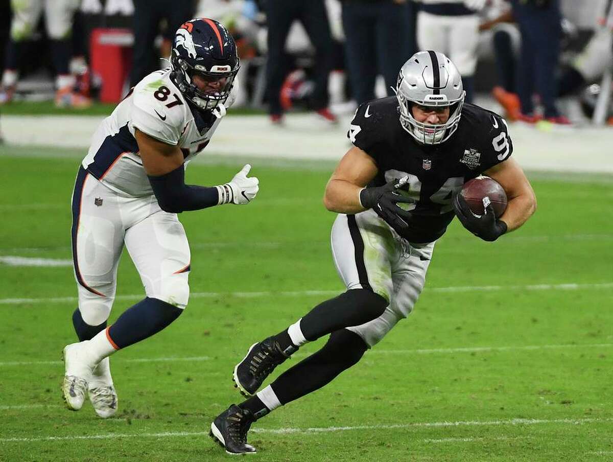 Las Vegas Raiders DE Carl Nassib has top-selling NFL jersey at