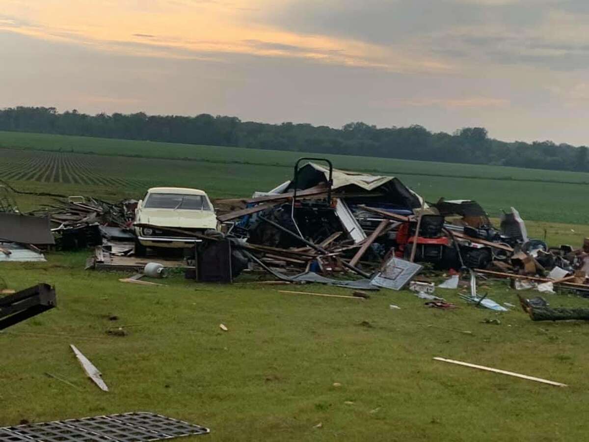 Tornado damages houses, buildings in Port Austin