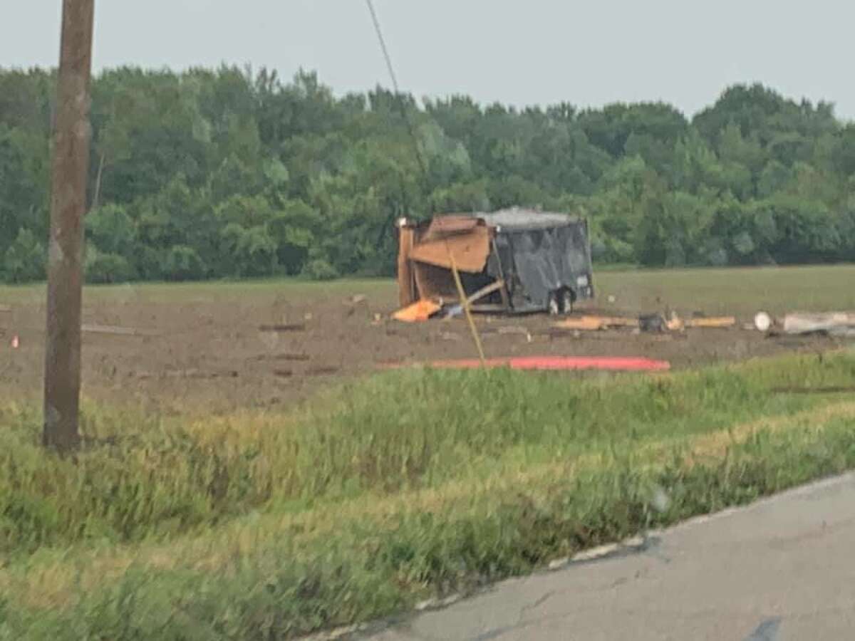 Tornado damages houses, buildings in Port Austin