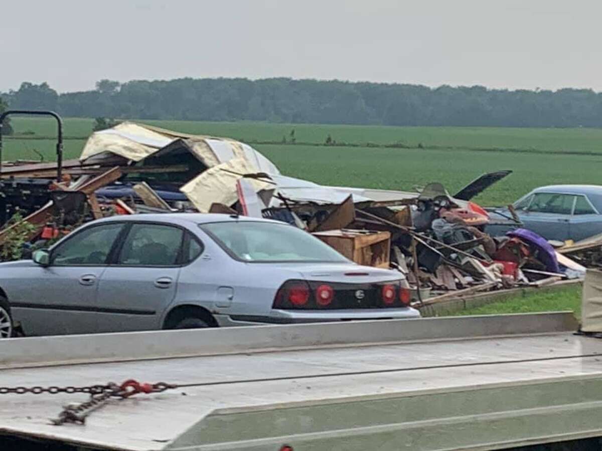 Tornado damages houses, buildings in Port Austin