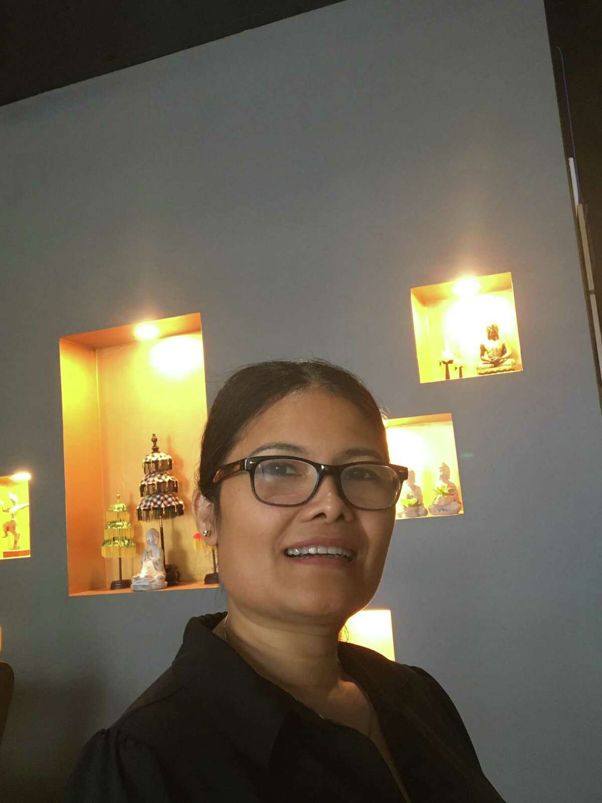 Rohana Sari, co-owner of the new Toka Asian Kitchen, 996 State St. in New Haven on June 25, 2021. Toka brings a full range of Indonesian food to New Haven for the first time, along with other Chinese, Japanese and Singaporean-influenced dishes.
