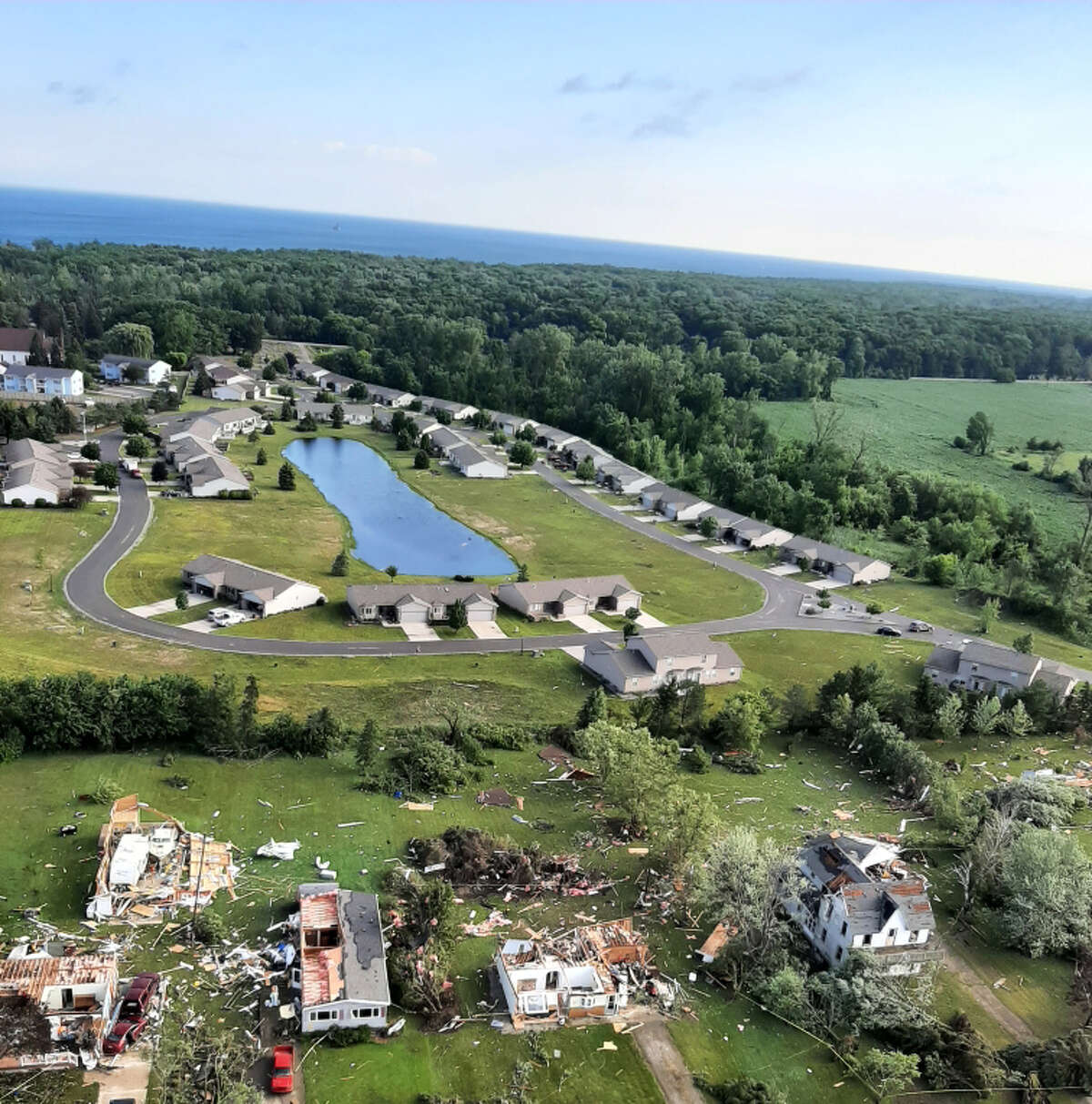 Thousands without power, dozens of properties destroyed following Port