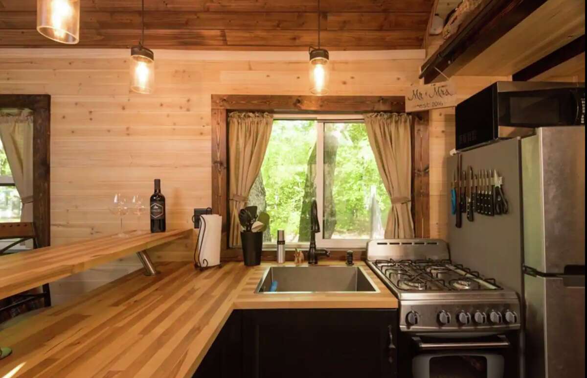 Guilford tiny house Airbnb on a goat farm aims to encourage sustainability