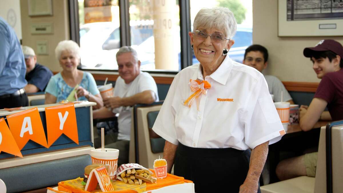 Last weekend, the beloved fast-food chain hosted a 90th birthday party for a longtime San Antonio employee, Joan Queller. 