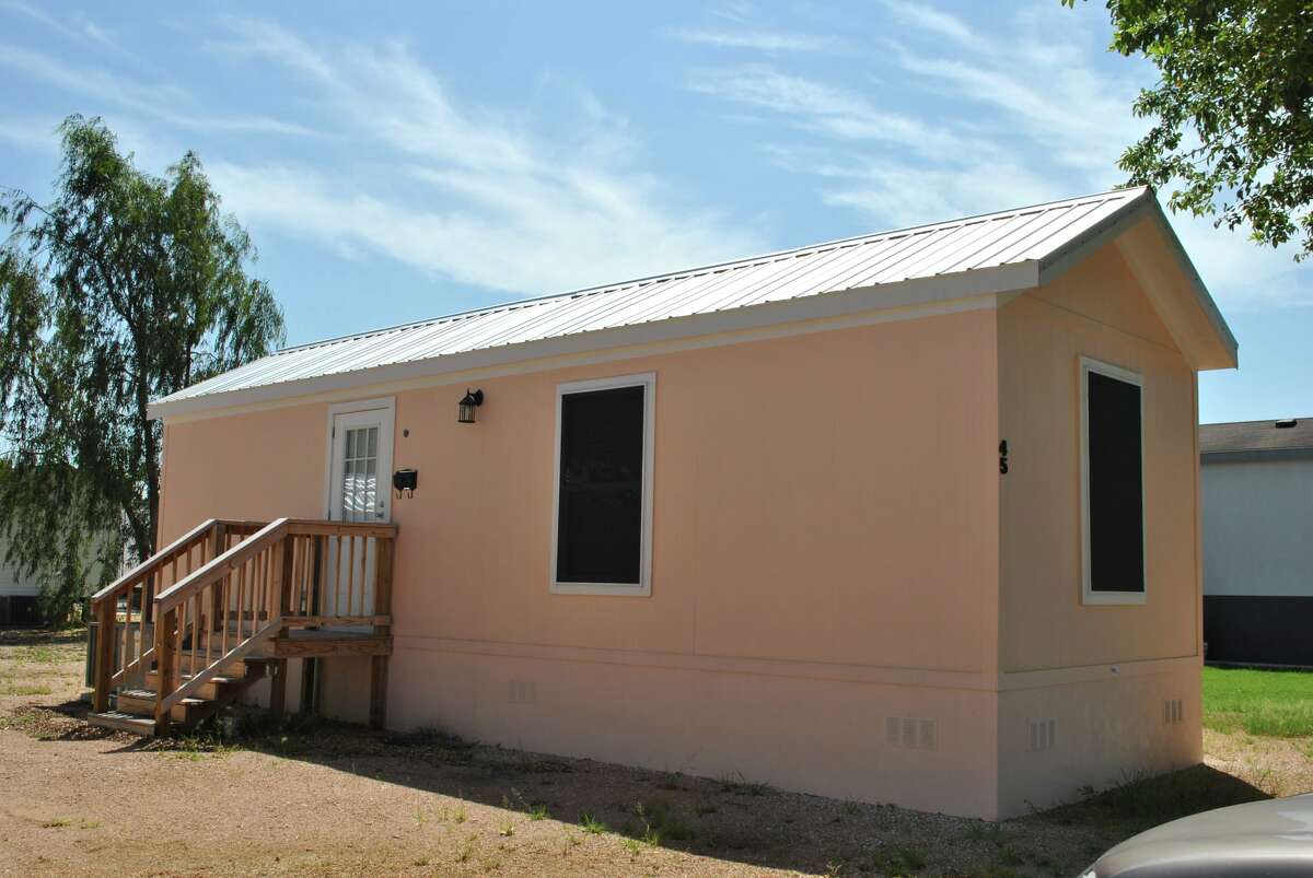 The coast meets country at this colorful tiny home community