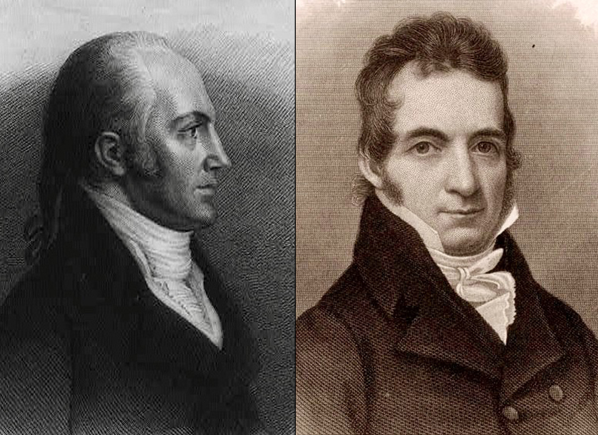 Hamilton killer Aaron Burr challenged Alton founder Rufus Easton