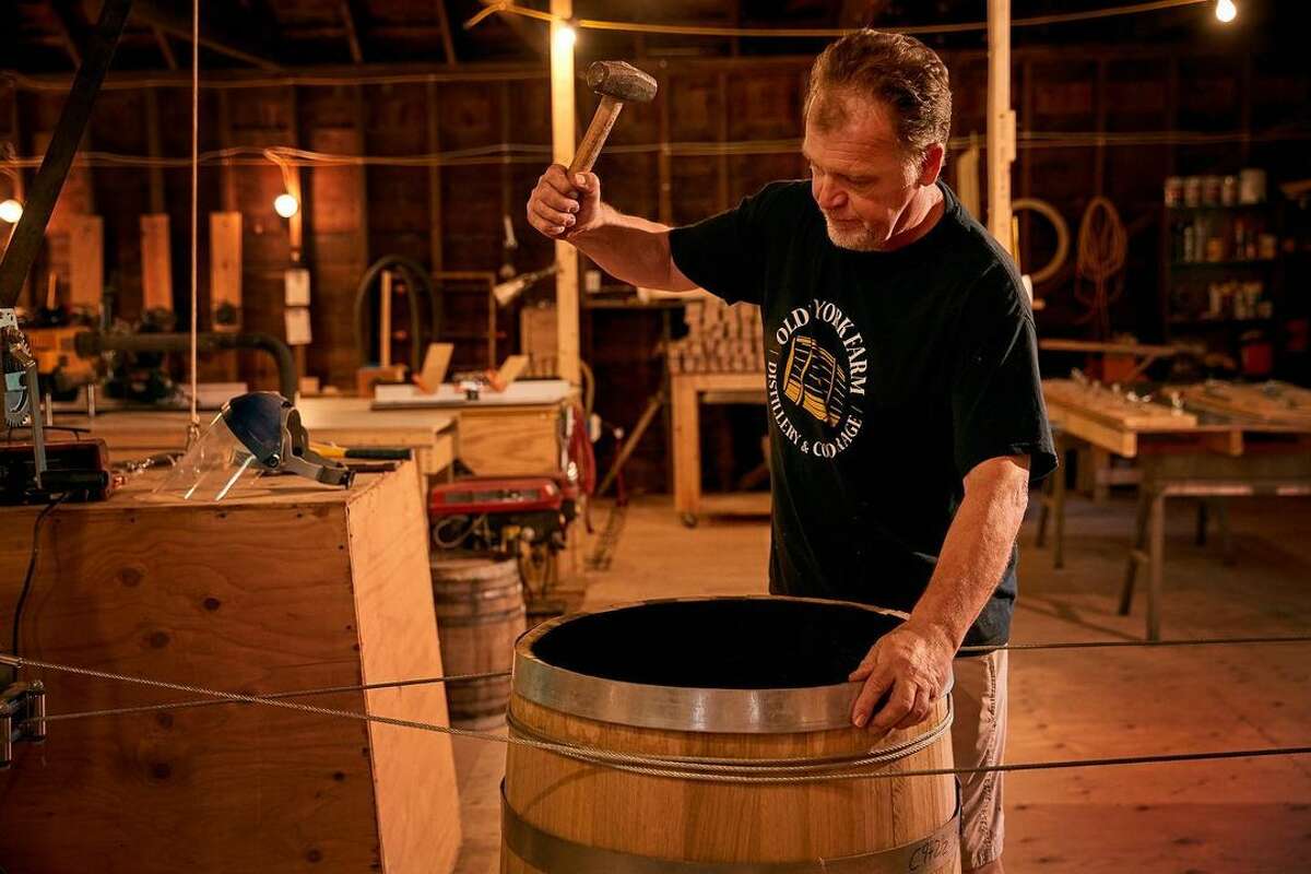 Cooper's Daughter Spirits is one of the few distilleries in the country to manufacture its barrels on site by hand. Stuart Newsome, an entrepreneur for over 40 years, said that when he first tried to make one,