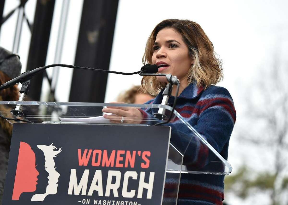 America Ferrera The daughter of Honduran immigrants, actor America Ferrera has spent most of her career encouraging and mobilizing Latin Americans to be politically active. Ferrera spoke several times at Democratic national conventions as well as at the 2017 Women's March. She has also served as a prominent voice in the Keep Families Together movement against family separations at the U.S.-Mexico border and served as an artist ambassador for the global organization Save the Children.