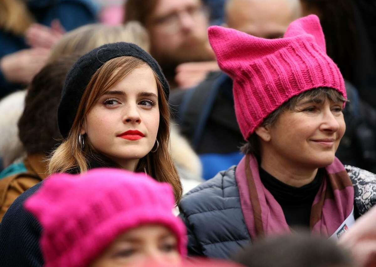 Emma Watson Hermione Granger herself, actor Emma Watson, was appointed as a U.N. Women Goodwill Ambassador in 2014. Watson has used her worldwide fame to speak out about women's issues and human rights and declared her support for transgender people after transphobic comments from 