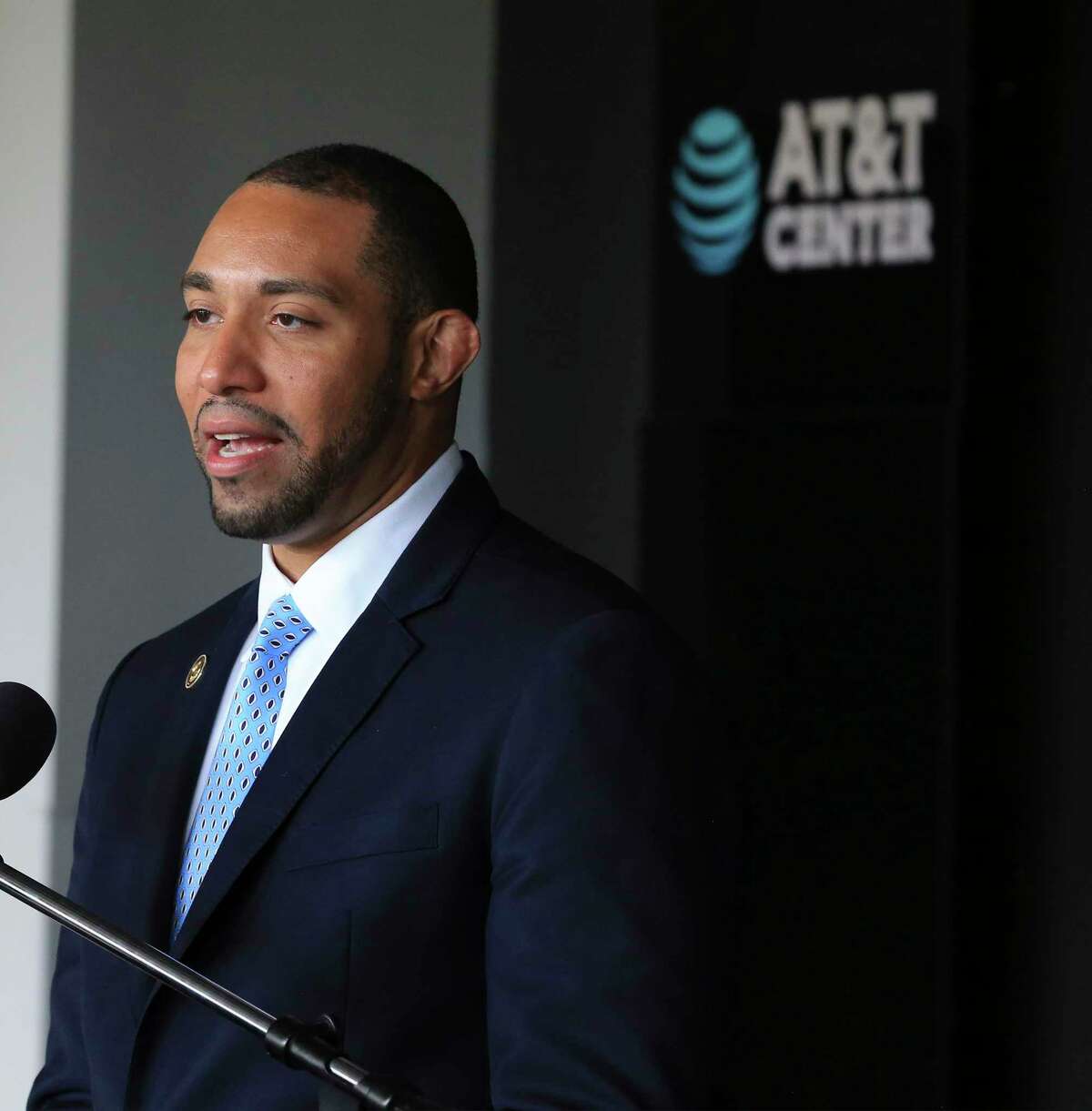 Bexar County Commissioner Calvert gives update on AT&T Center