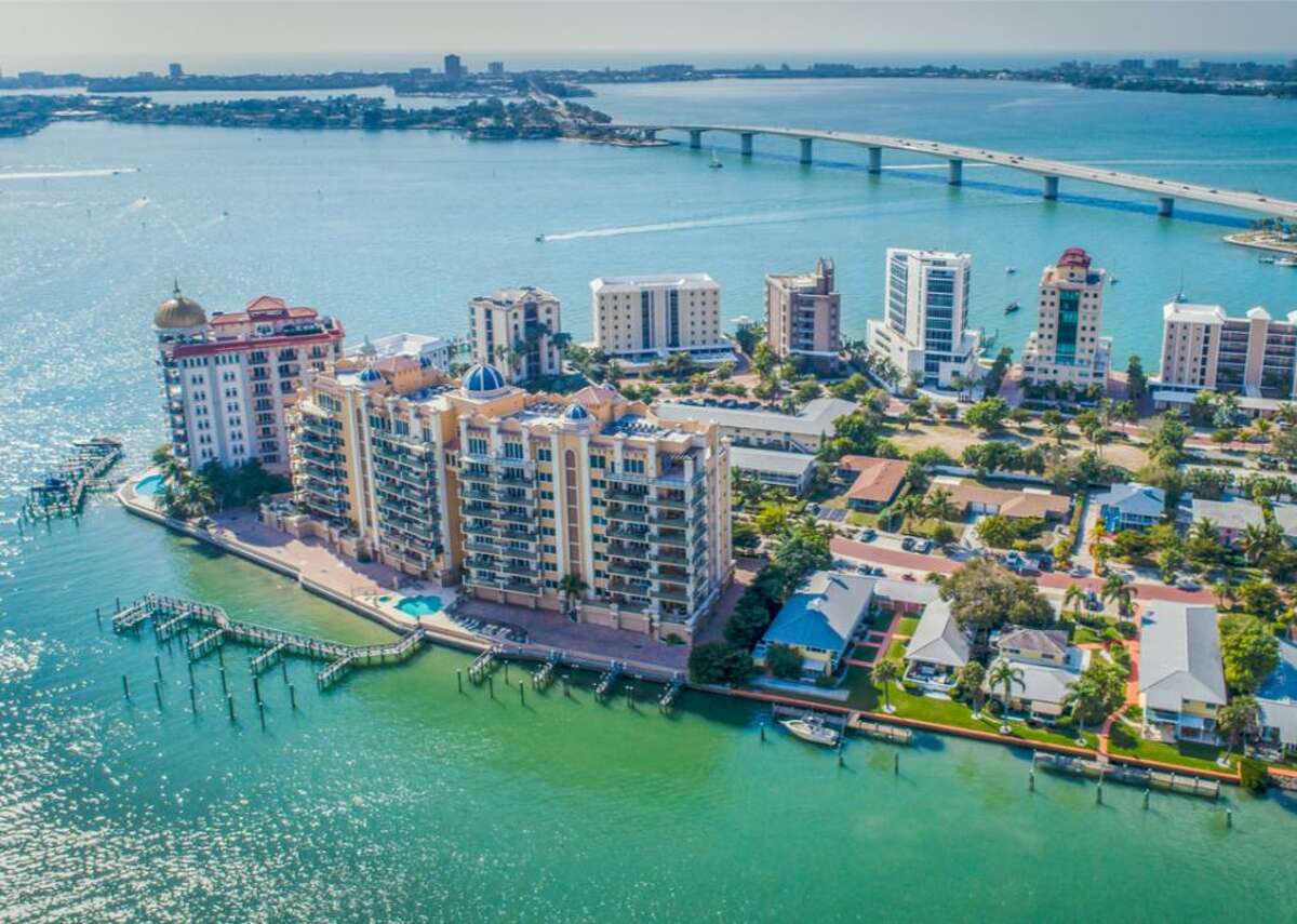 #8. North Port-Sarasota-Bradenton, Florida - Population growth (2010-2019): 19.0% - 2010 non-seasonally adjusted Housing Price Index: 172.59 - 2021 non-seasonally adjusted Housing Price Index: 391.24 - Change in Housing Price Index (2010-2021): 126.7% The Sarasota metro area has seen lots of demand for the low supply of housing it has, especially from out-of-towners who want to maximize working remotely while enjoying the beach. In August 2020, sales of single-family houses reached $425.7 million, which is 52% higher than in 2019. As of August 2020, the supply of homes rested at 2.2 months, a drop from 3.5 months in 2019, and far away from the six-month mark that illustrated a well-balanced market. Sarasota County's median sales price for a single-family home reached a new record in May 2021 of $407,000. Manatee County's median sales price fell to $400,000 that same month, down from $405,000 in April 2021. To meet the demand-and predictions of continued population growth in years to come-numerous proposals for additional developments in the area have been submitted, three of which would create at least 7,000 new homes.
