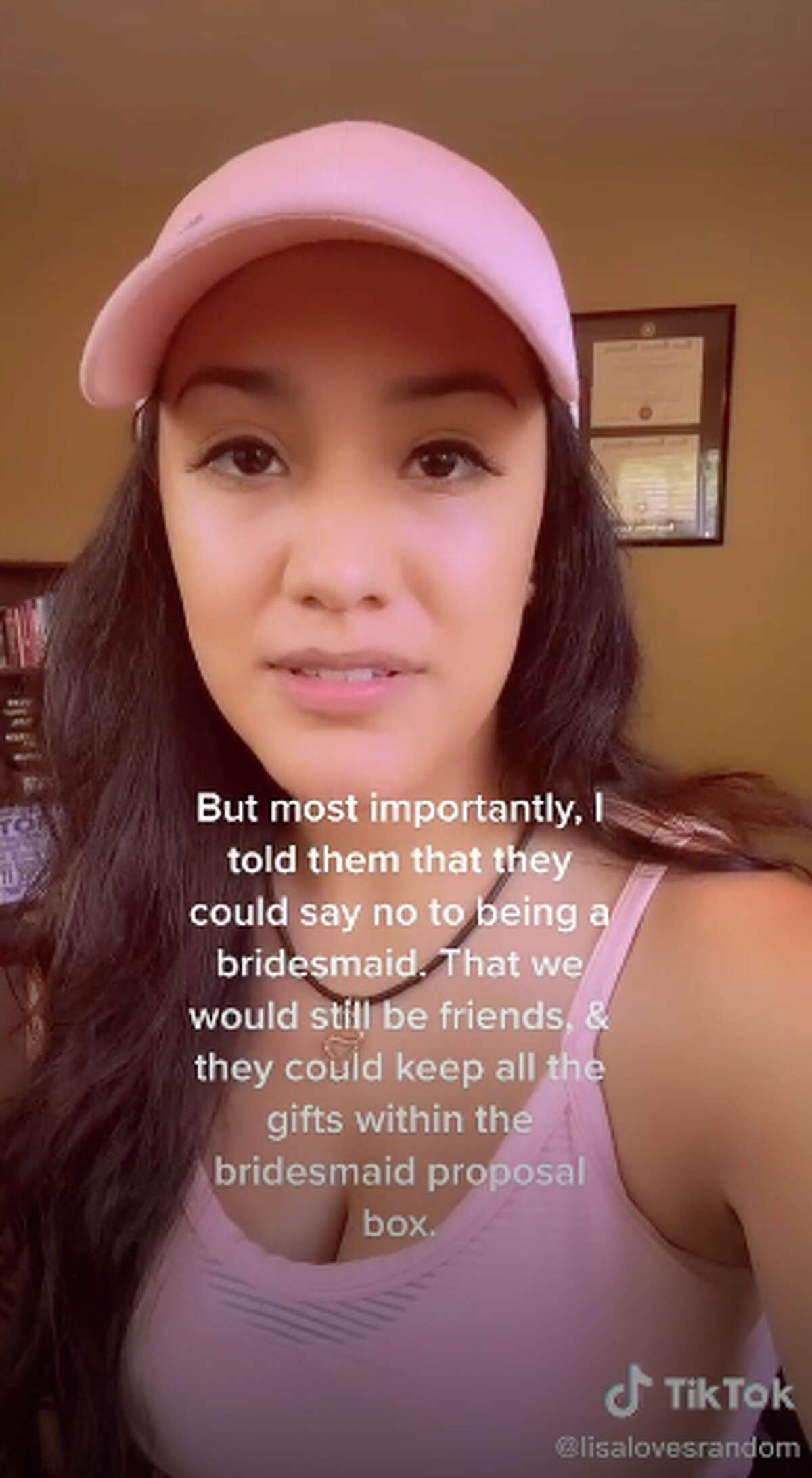 A San Antonio woman's TikTok about a transparency letter she sent to her bridesmaids went viral - and inspired her to keep using the platform for wedding-related content.