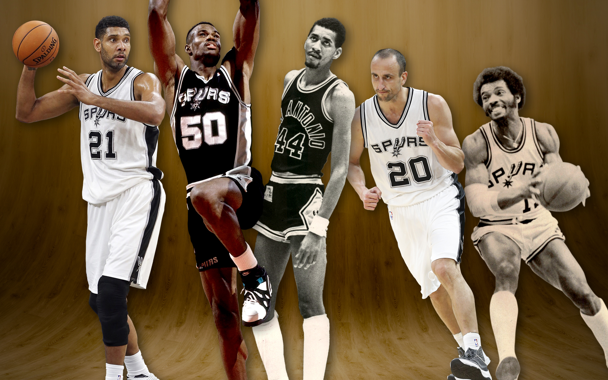 The Spurs' greatest players by jersey number, Part 1: From Moore