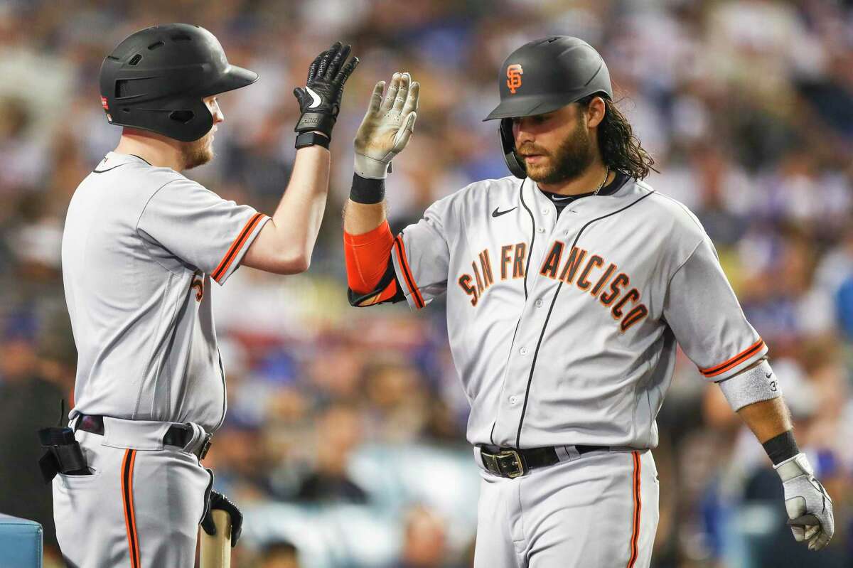 Men San Francisco Giants #35 Brandon Crawford 2021 MLB Players