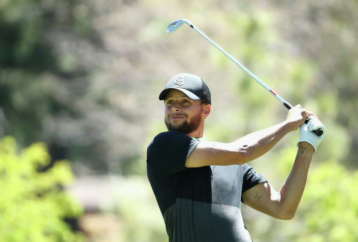 Ecstatic Steph Curry sinks walk-off eagle to win celebrity golf tournament