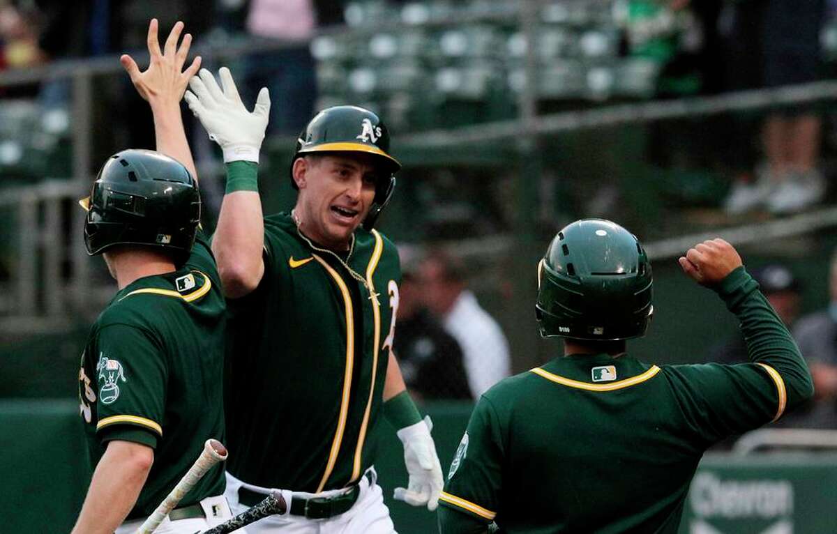 Oakland Athletics' Schwindel hits 1st home run, Bassitt pitches well