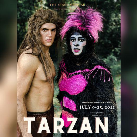 Stage Rights Tarzan Swings Into Conroes Crighton Theatre