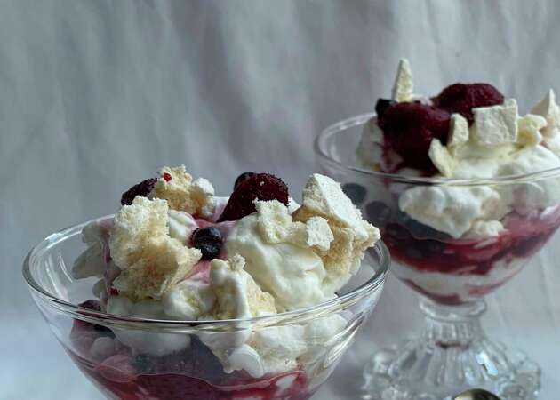 Story photo for Make this red, white & blueberry dessert for a festive Fourth of July treat