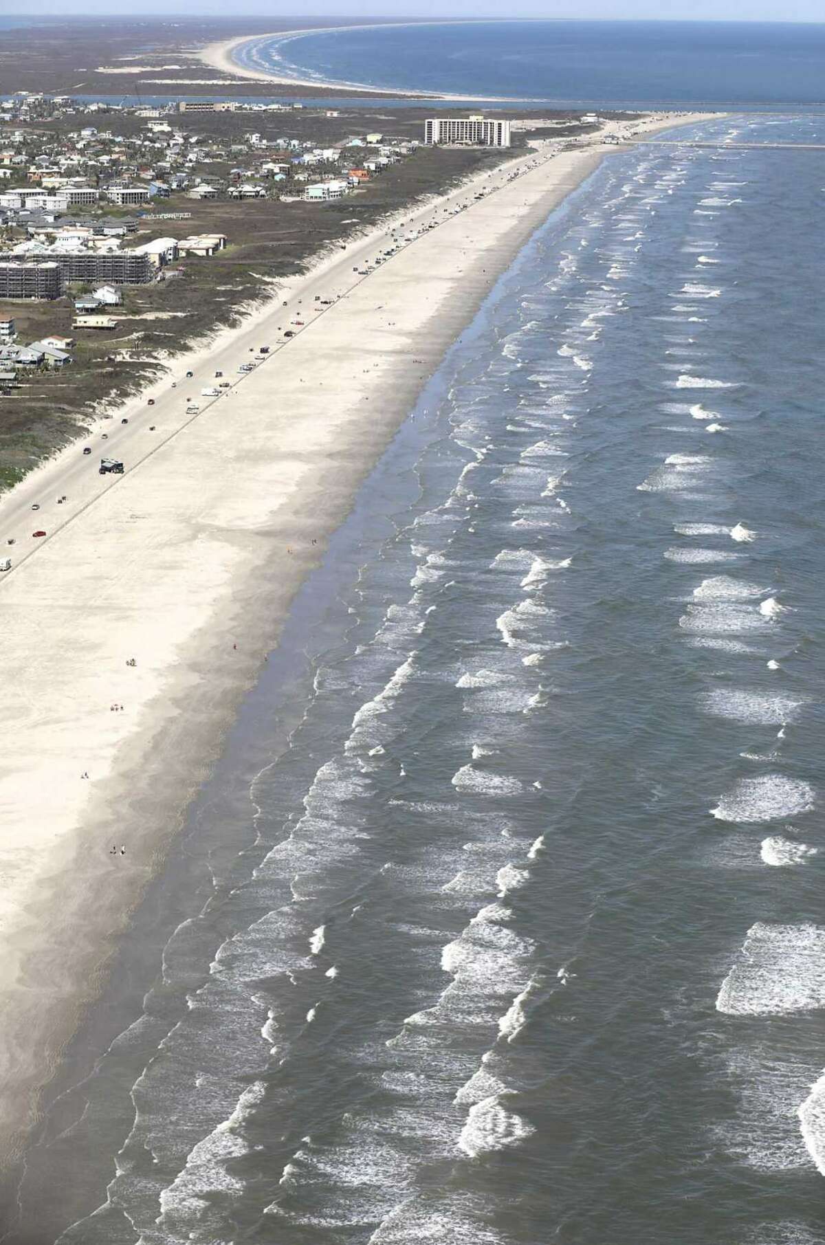 Beach in Port Aransas  Texas Gulf Coast Beaches