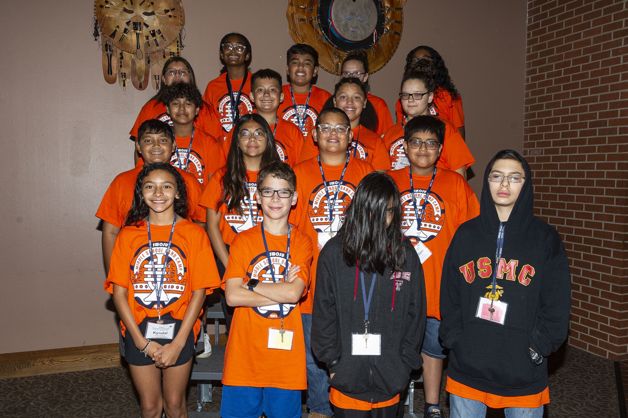 Hale Center JH Band kids attend camp