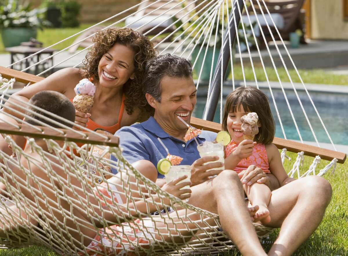 Chill out in a cozy hammock or swing this summer.
