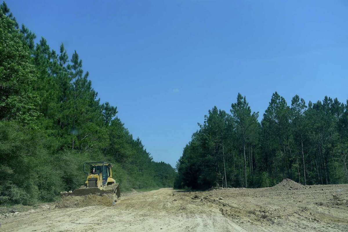 Lumberton has announced its agreement with Brampton Essential LP to develop a 3,200-acre parcel of land along FM 421, which will house both commercial and residential properties, including the proposed Longleaf Subdivision. Photo made Wednesday, June 16, 2021 Kim Brent/The Enterprise