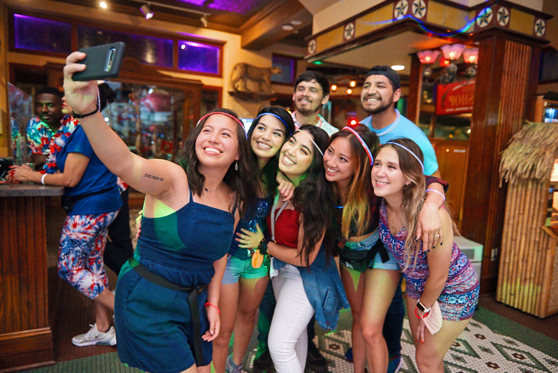 All the red, white and blue outfits we saw during July's First Friday Pub Run - Vimarsana News