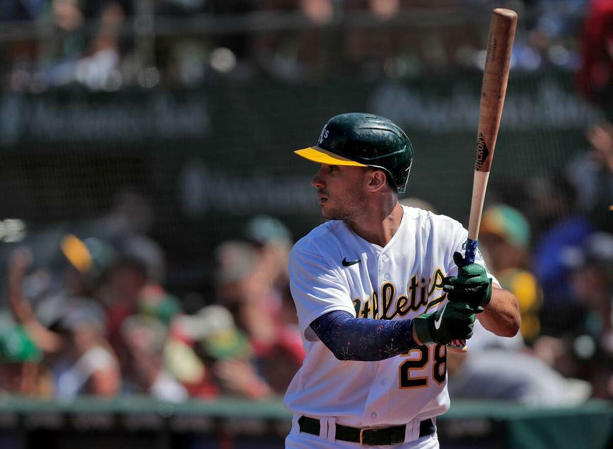 Ready to launch A's Matt Olson to participate in Home Run Derby