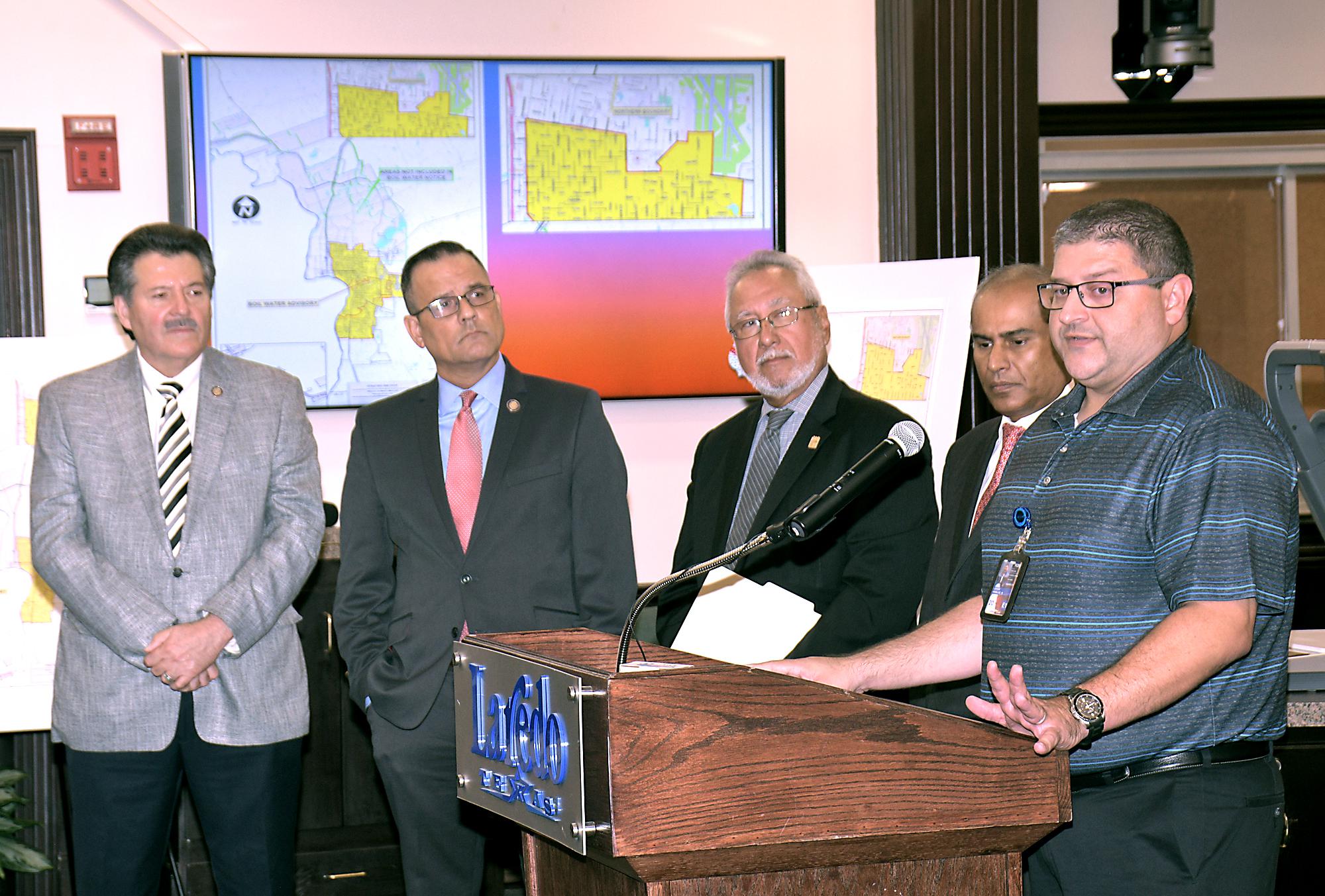 Laredo Mayor addresses citywide boil water notice