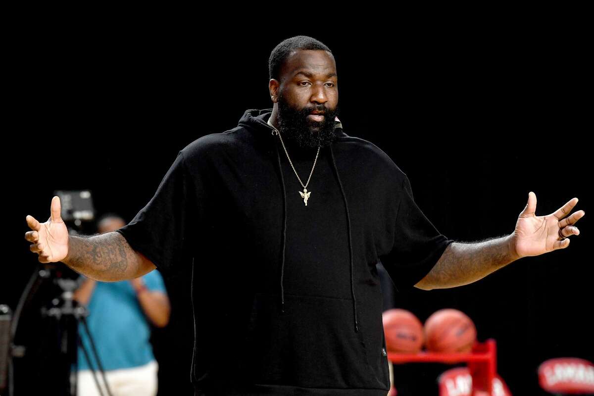 Kendrick Perkins is a former NBA player and Southeast Texas native. Photo made Saturday, July 3, 2021 Kim Brent/The Enterprise