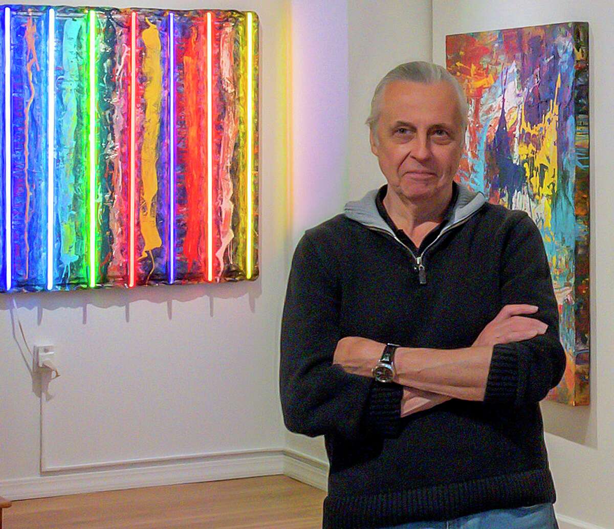 Dan Makara's work is currently on display at the Jean Jacobs Gallery through July 18.