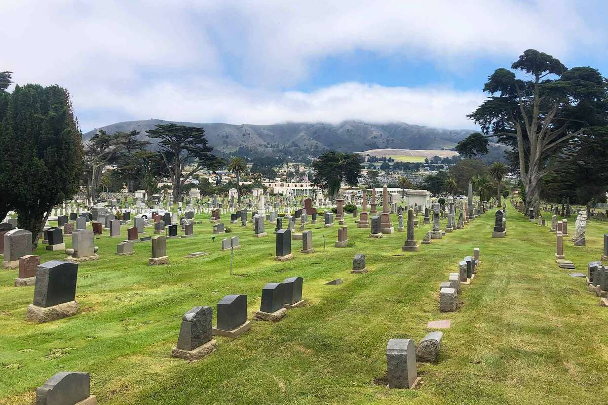 Woodlawn Memorial Park in Colma, Calif., on July 2, 2021. 