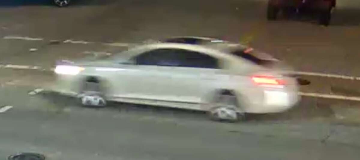HPD released a photo of a suspect vehicle in the Tuesday night shooting.