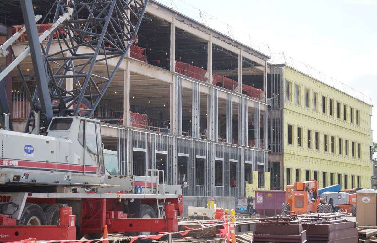 Phase 2 of construction on the new Bellaire High School building is now complete