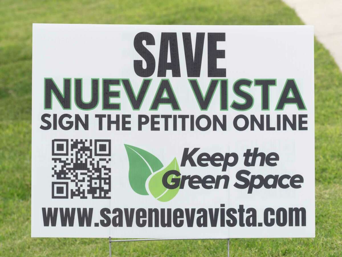 Residents surrounding the Nueva Vista Golf Course have yard signs supporting keeping the course 07/07/2021. Tim Fischer/Reporter-Telegram