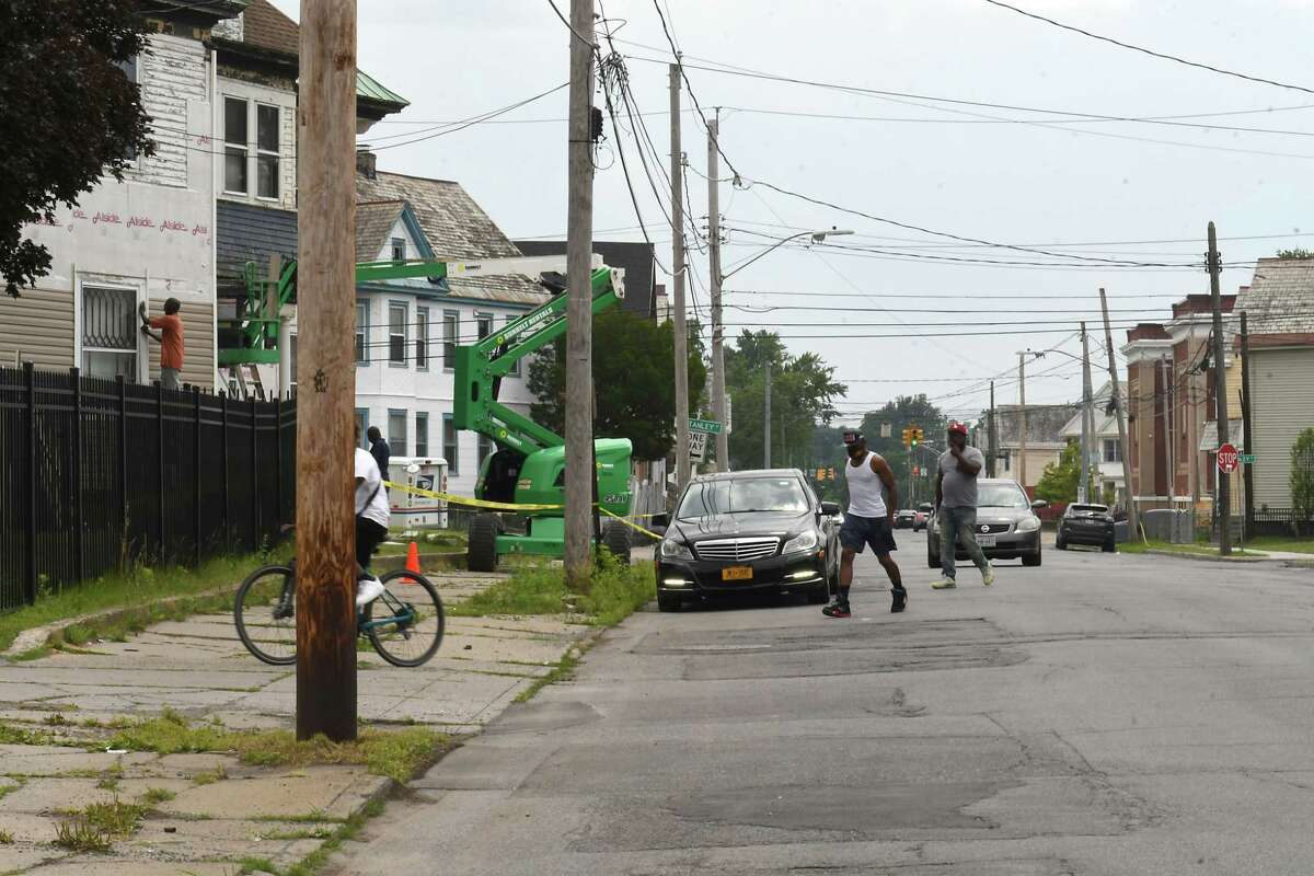 View of Craig St. on Wednesday, July 7, 2021 in Schenectady, N.Y. A city project to reshape Craig Street in the city's Hamilton Hill neighborhood will receive $2.7 million in federal funding, a major milestone for the $4.37 million project. (Lori Van Buren/Times Union)