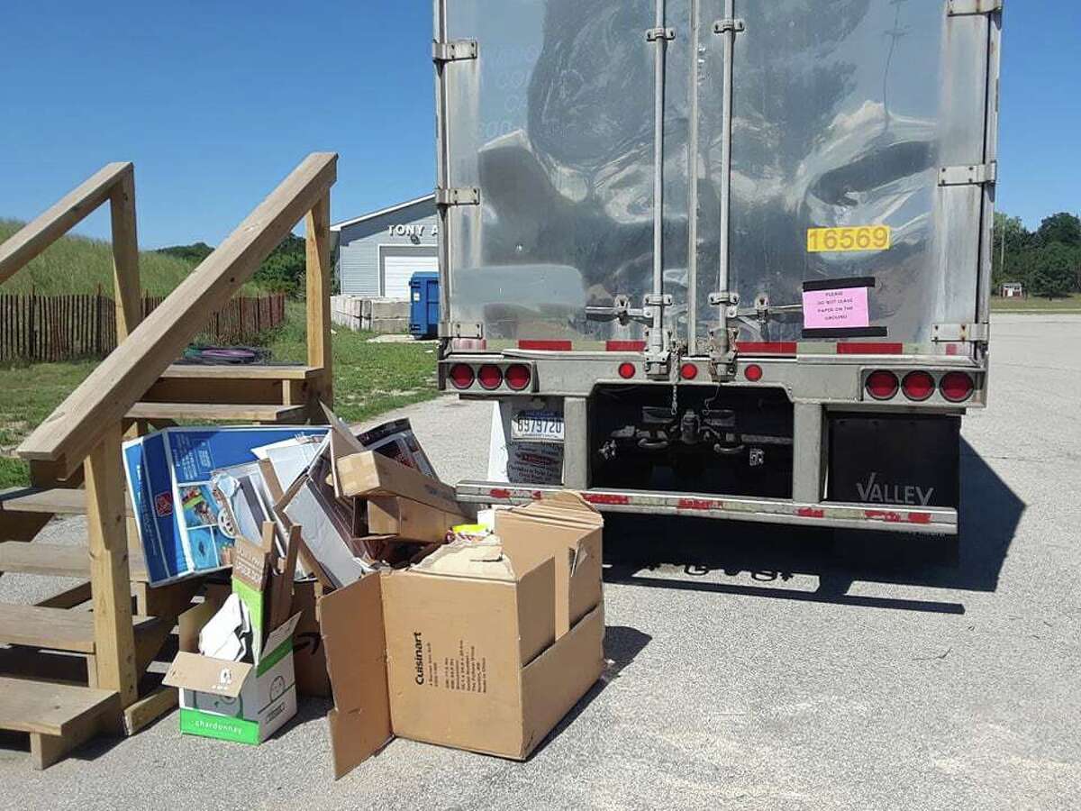 In February 2020, the Manistee Recycling Center moved from Glocheski Drive to Manistee Catholic Central school. Since then, the site has experienced piling up of recyclables when the mixed bin or cardboard trailer is full and ready to be emptied, and also issues with people leaving items that are not recyclable. 