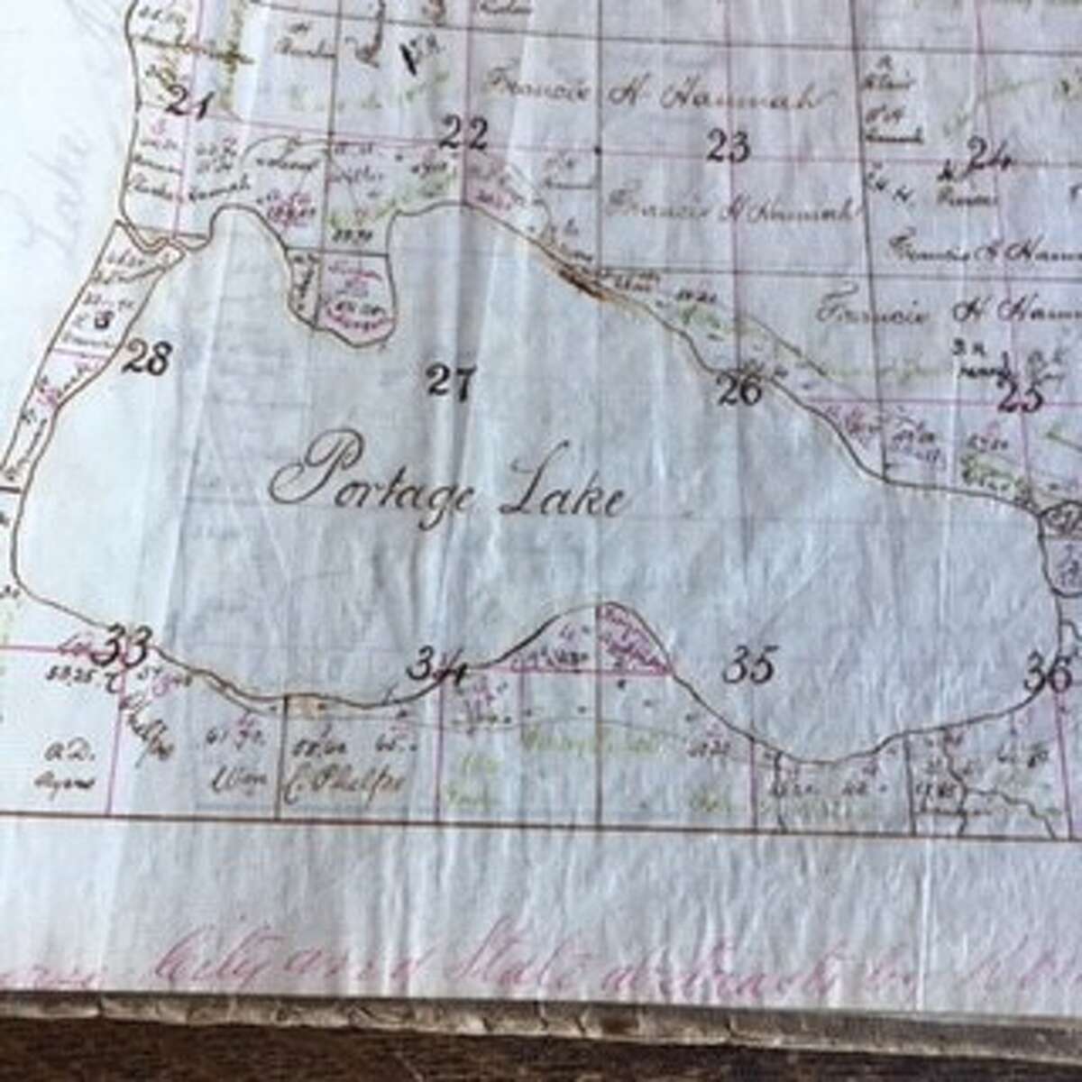 The history of the Portage Lake Channel