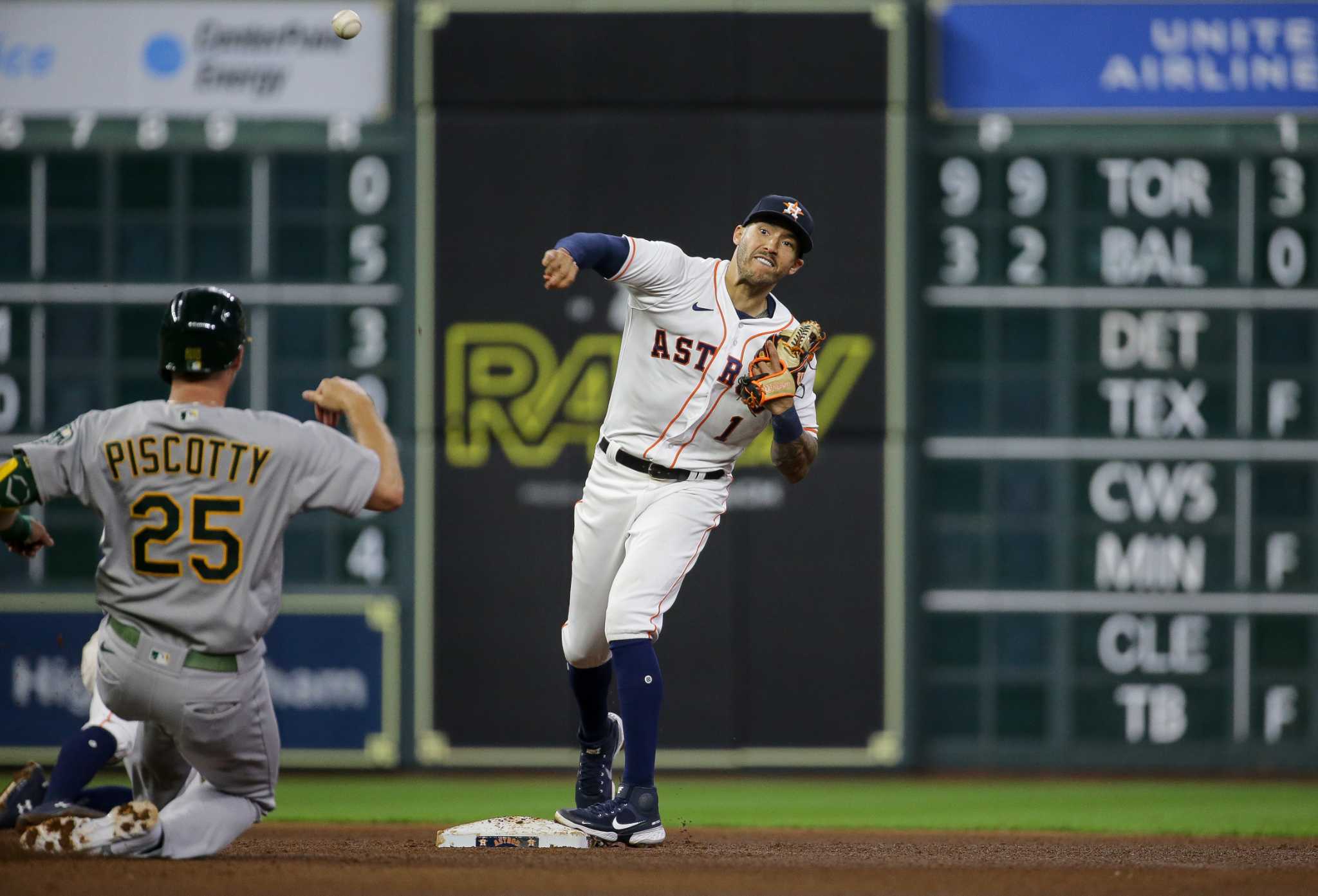 Astros star Correa out for health and safety protocols