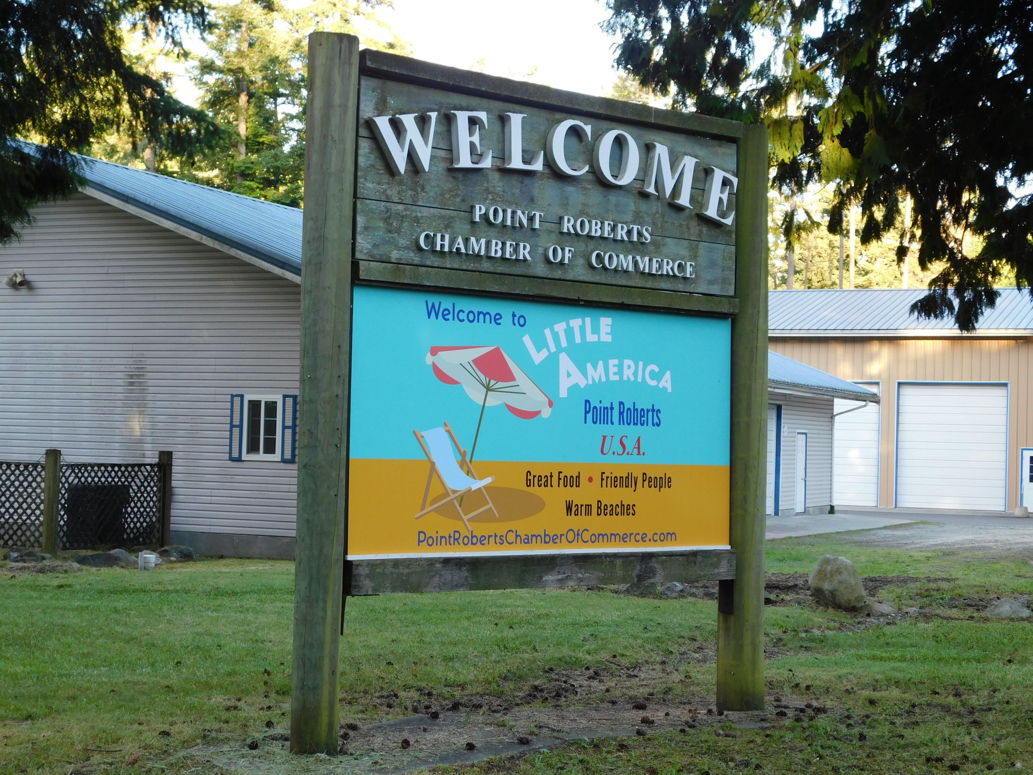 'It's absolute madness' Residents in Point Roberts, Washington beg