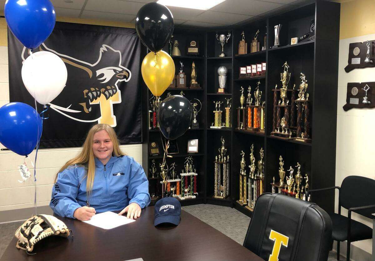 Kenzie Bruggeman will join Assumption coach Jon Ladino's Greyhounds in the Division II Northeast-10 Conference.