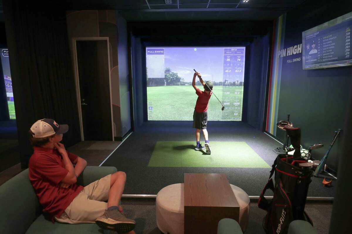 Virtual games are offered at Palace Social, the new entertainment venue in the former Palace Bowling Lanes in Bellaire.