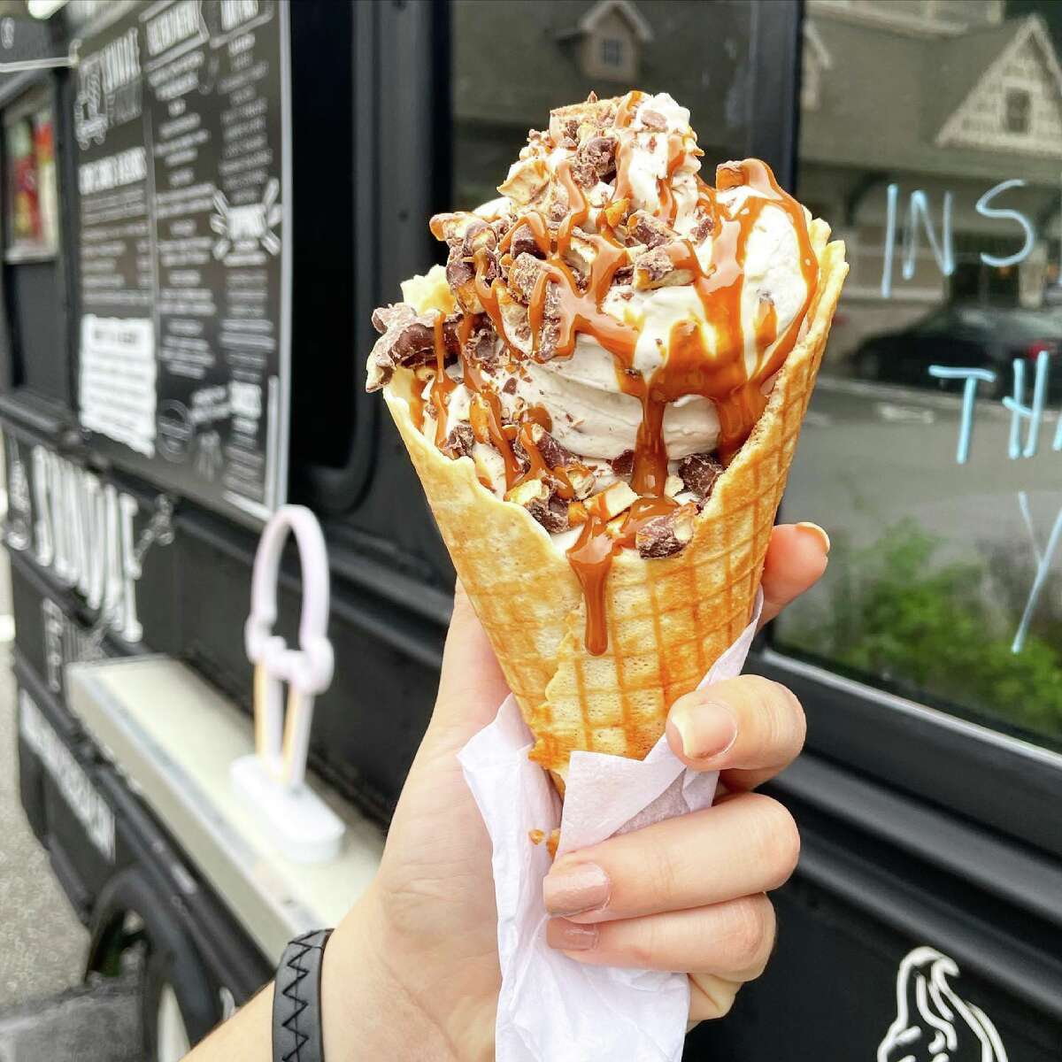 Sundae Funday outgrew its CT ice cream bus, and moved into a new storefront