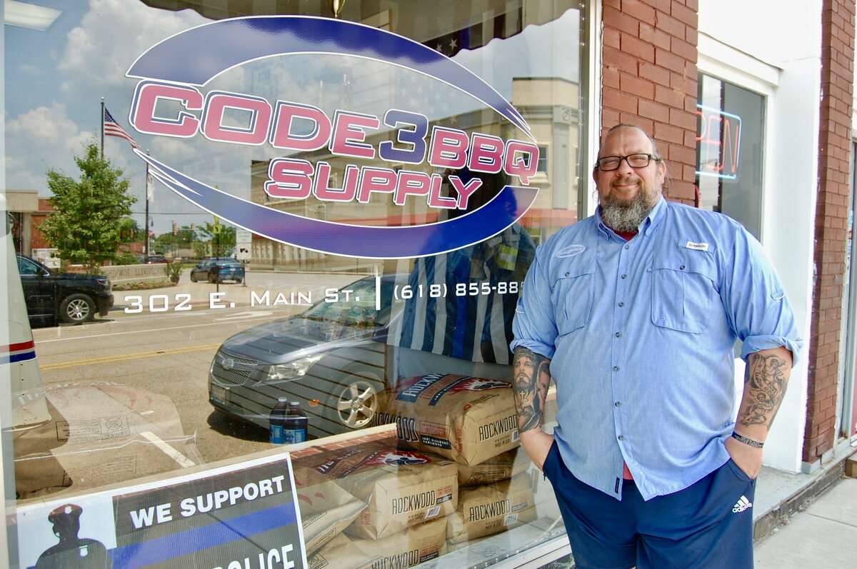 Mike Radosevich had a career in law enforcement before he decided to change paths and go into the barbecue industry. That's where the Code 3 name comes from.