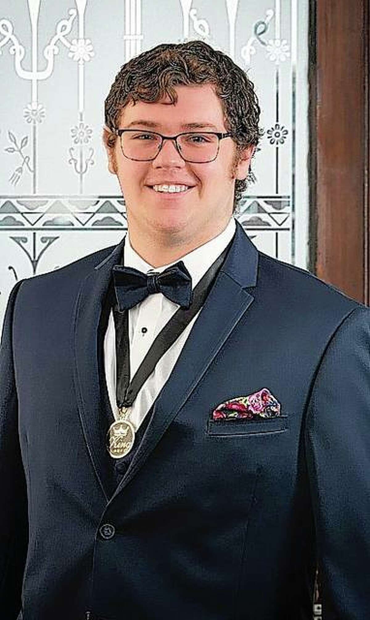 Owen Blackorby is the Art Association of Jacksonville’s reigning Beaux Arts Ball king. He will relinquish his crown July 31.